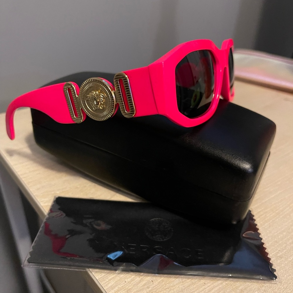 Versace sunglasses hot pink